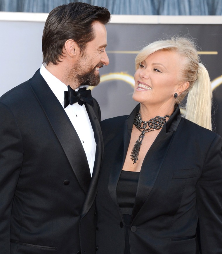 Hugh Jackman and wife Deborra-Lee Furness