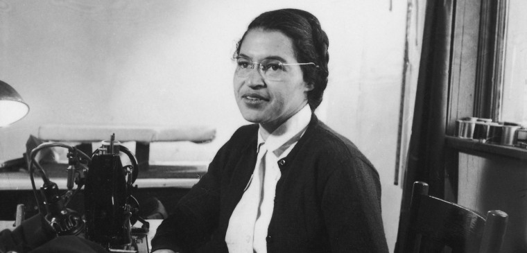 Rosa Parks At Work