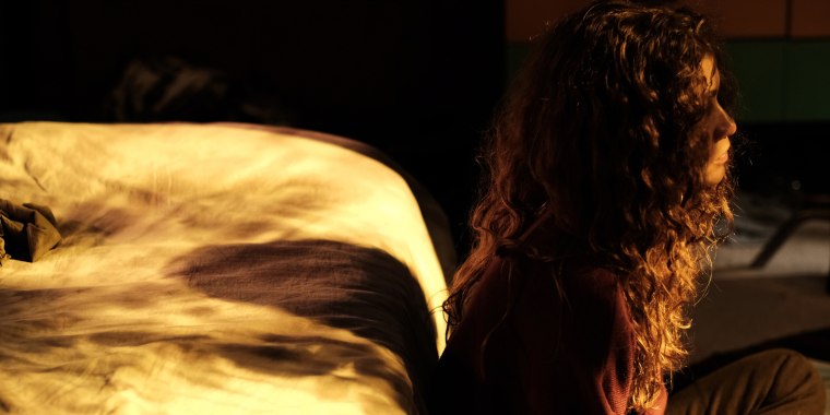 Zendaya as Rue in season two of "Euphoria."