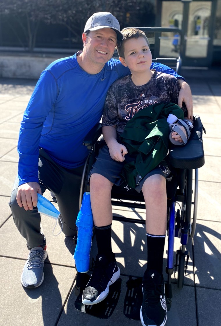 As a 'typical younger brother,' Jaden Shaffer always tried keeping up with his friends and brother. That determination helped him as he recovered from a terrible sledding accident. 