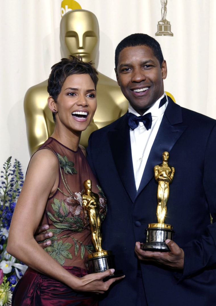 Oscars 2002 Photos Of The Academy Awards 20 Years Ago