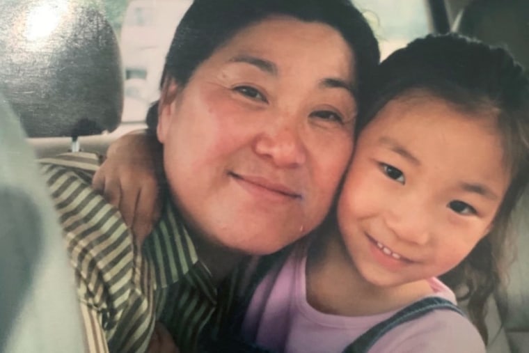 Suncha Kim, left, one of the eight victims of the Atlanta-area spa shootings.