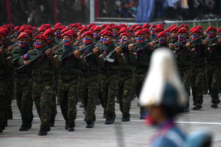 Image: Venezuelan troops
