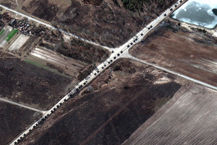 Russian Tanks Approach Kyiv