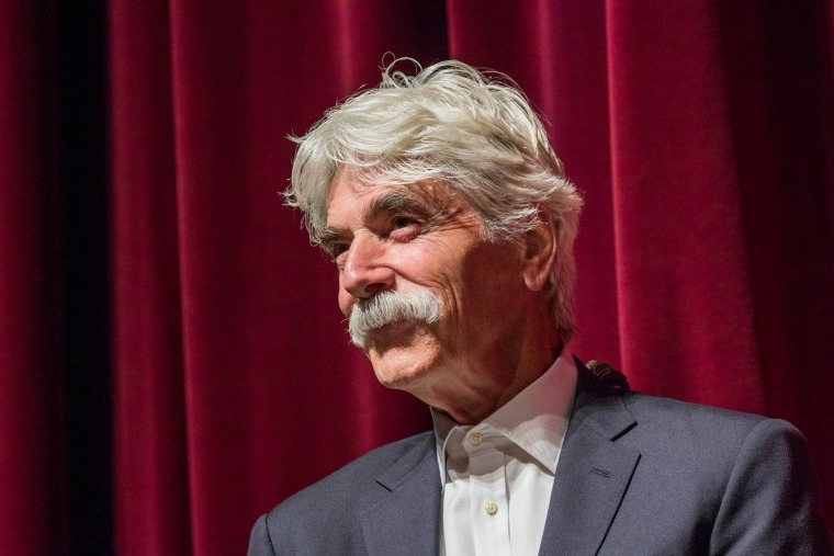 Sam Elliott attends a 50th anniversary screening of 'Butch Cassidy and the Sundance Kid' on Aug. 2, 2019, in El Paso, Texas.
