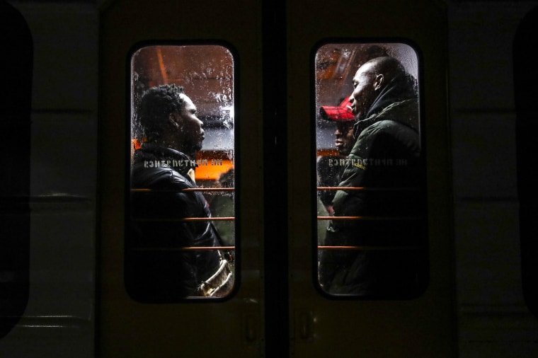 Image: Ukrainians Arrive At The Train Station In Poland