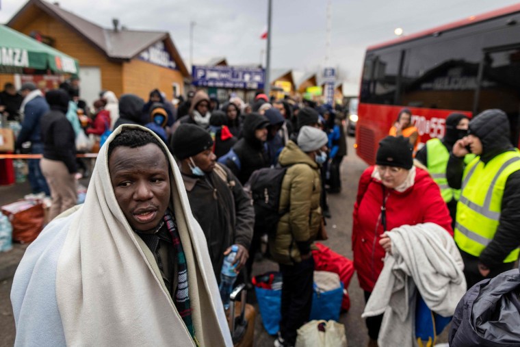 Image: Ukrainian refugees