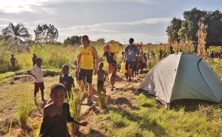 Children and Peace Corps in Zambia