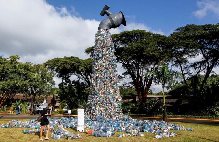 Image:  UN members begin talks on global plastic waste treaty in Nairobi