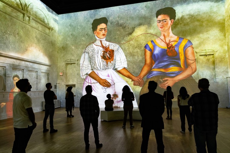 The "Immersive Frida Kahlo" exhibit is taking place in several cities throughout the country.