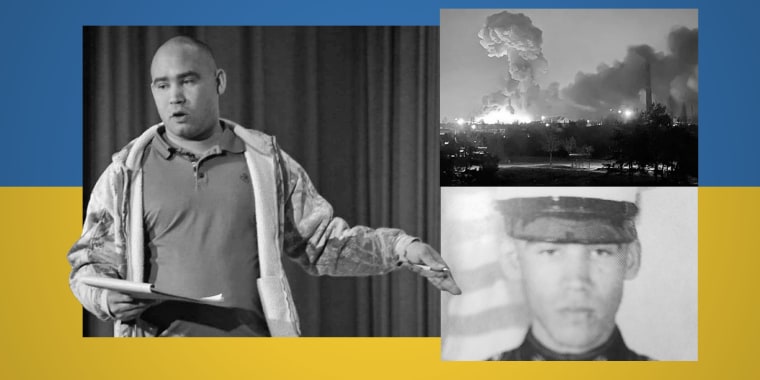 Dennis Alberto Diaz, and an explosion in Kyiv.