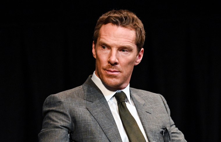 Actor Benedict Cumberbatch attends a press conference for "The Power Of The Dog" during the 59th New York Film Festival on Oct. 1, 2021, in New York.