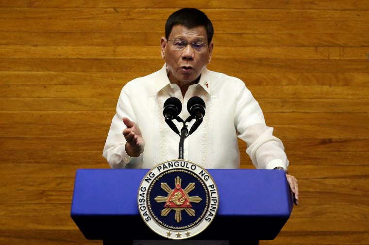 FILE PHOTO: Philippine President Rodrigo Duterte's 6th State of the Nation Address (SONA)