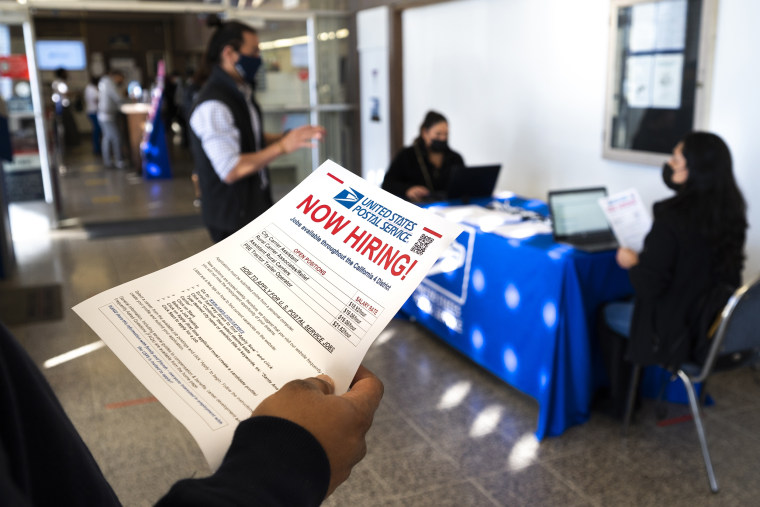 Post office job fair in California