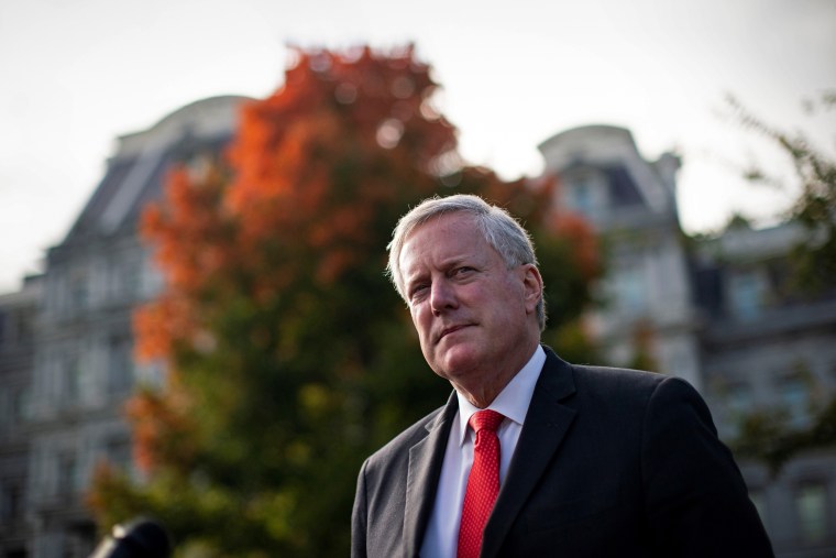 Image: White House Chief of Staff Mark Meadows