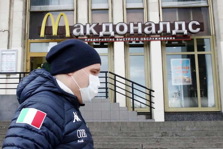 Image: McDonald's restaurant in Moscow