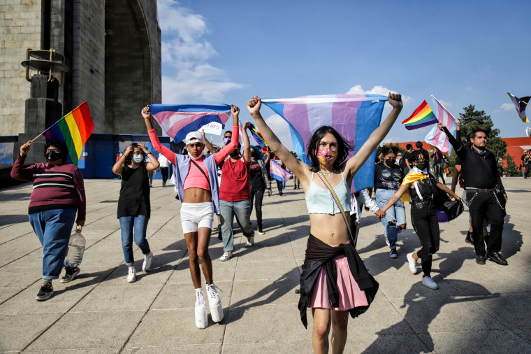 Transgender Community Protest Against Transphobia And  Transfemicides
