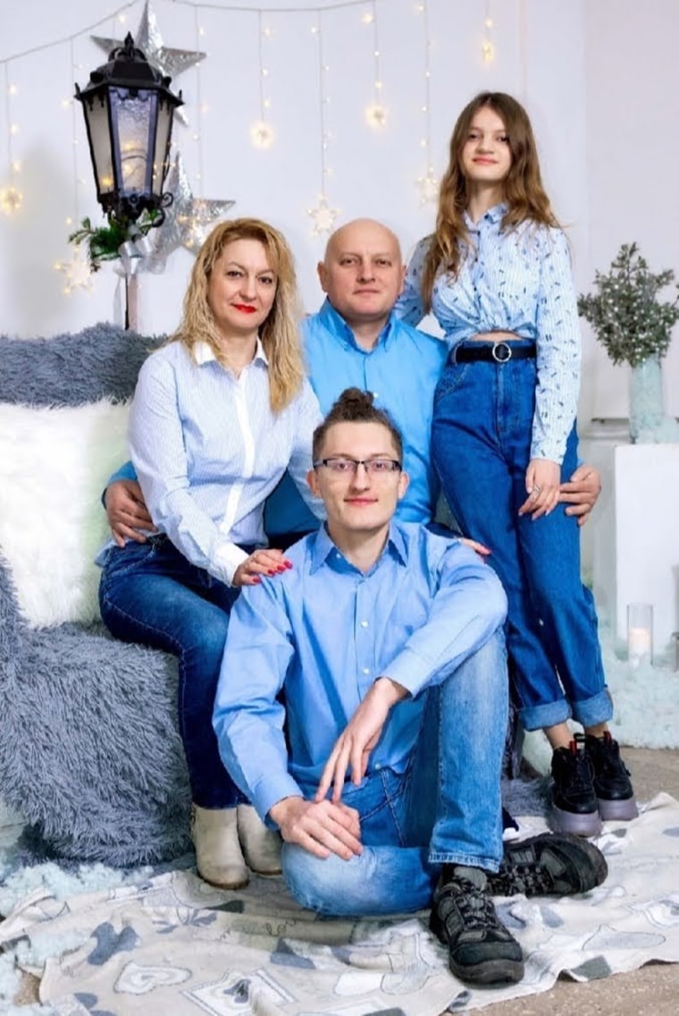 Gaylna, Oleg, Khrystyna, and Andriy
