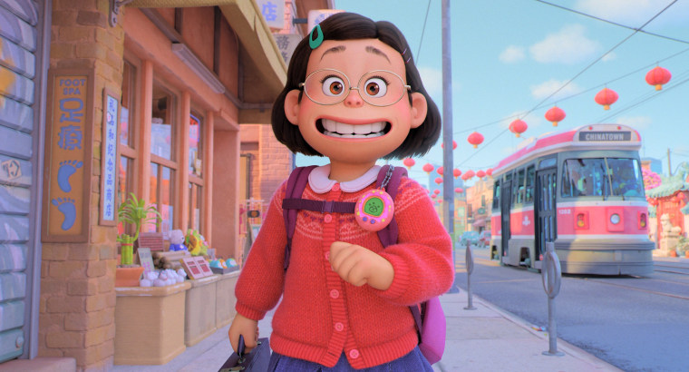 Rosalie Chiang as the voice of 13-year-old Meilin Lee in “Turning Red.”