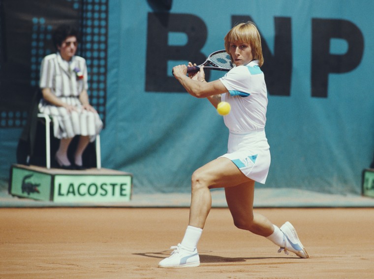 Image: Martina Navratilova