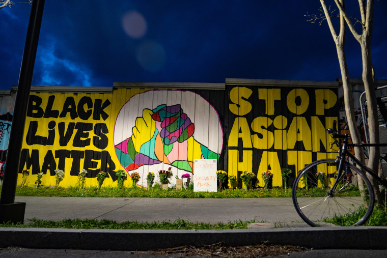 Activists In Atlanta Paint Murals In Solidarity With Asian American Community