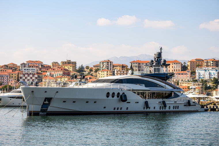 Detained Superyachts Of Sanctioned Russian Billionaires