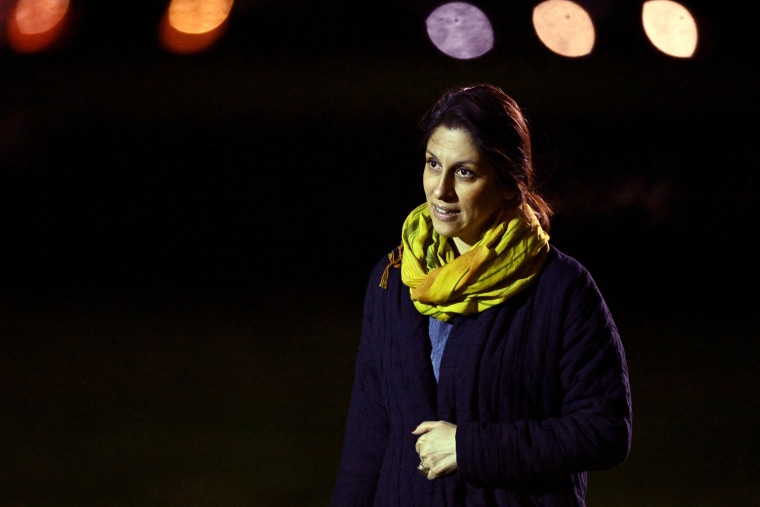 Image: British-Iranian aid worker Nazanin Zaghari-Ratcliffe
