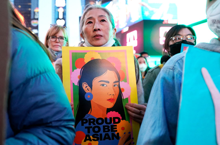 Justice for Asian Women Rally in Times Square