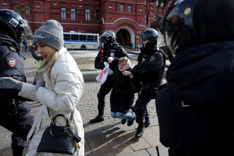 Protest In Moscow Called By Imprisoned Opposition Figure Alexei Navalny