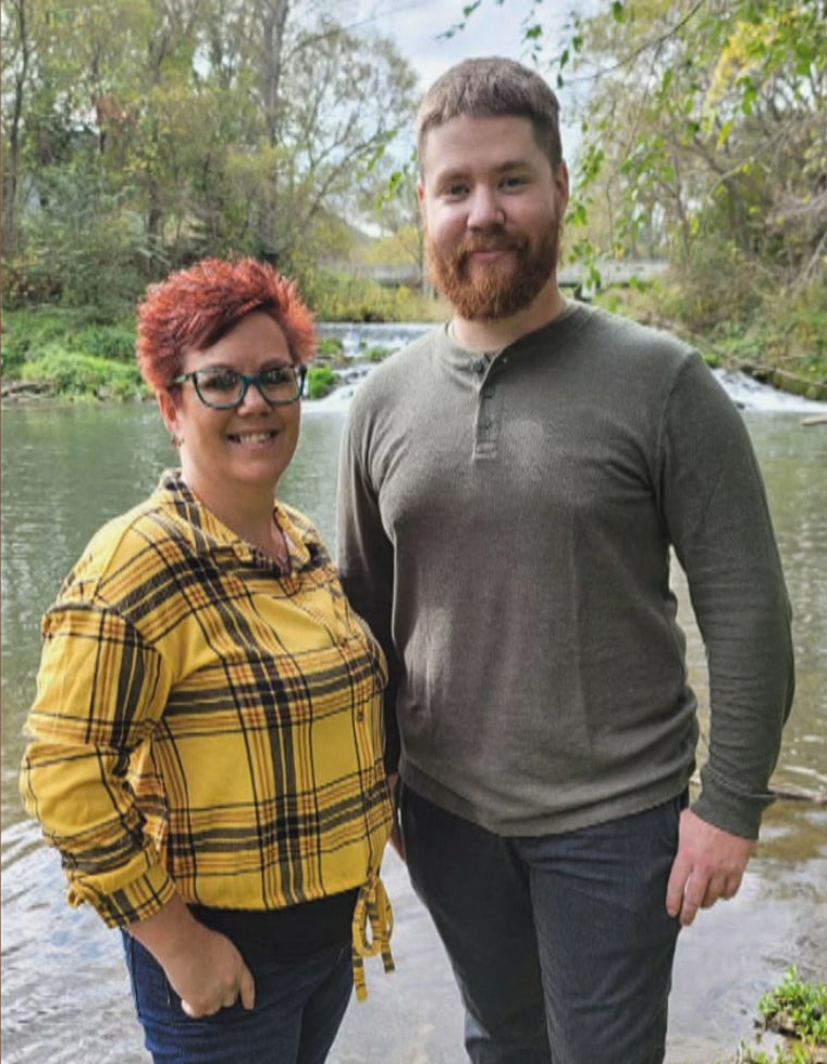 Tina Hauser and her son, Tyler Jacob.