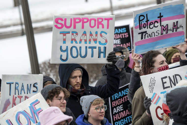 Image: Trans youth rally