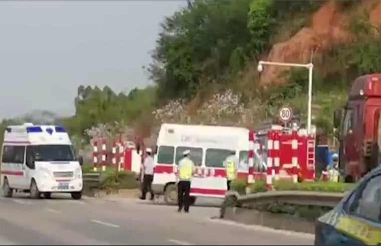 Imagen: accidente de aviación en China