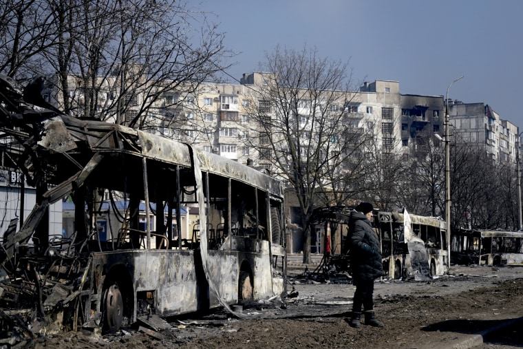 Evacuations from Mariupol continue