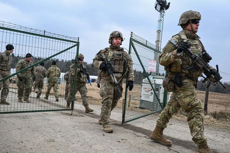 Image: BESTPIX - U.S. Troops In Poland Bolster NATO Eastern Flank As Ukraine War Rages