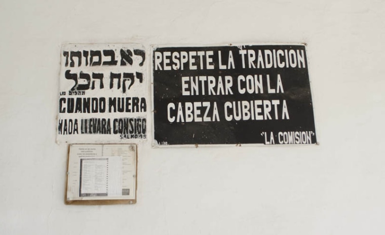 A Jewish cemetery in Moises Ville, Argentina.