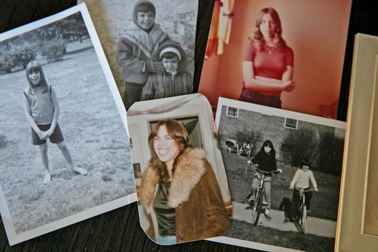 Photographs of Eve Wilkowitz and her family.