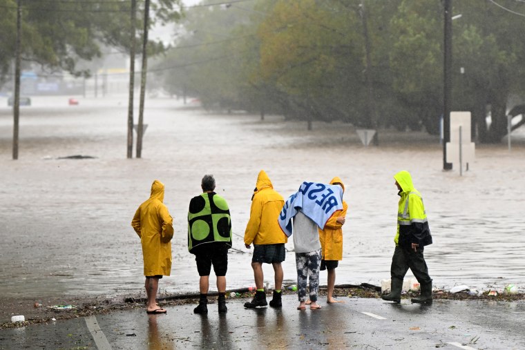 Lismore Residents Evacuate As Major Flood Warnings Issued Across NSW Northern Rivers