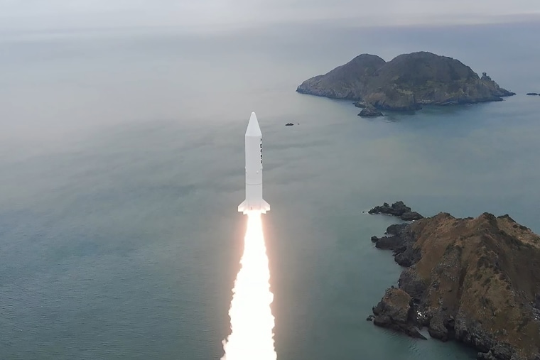 South Korea said it made its first successful launch of a solid-fuel rocket Wednesday in what it called a major development toward acquiring a space surveillance capability.