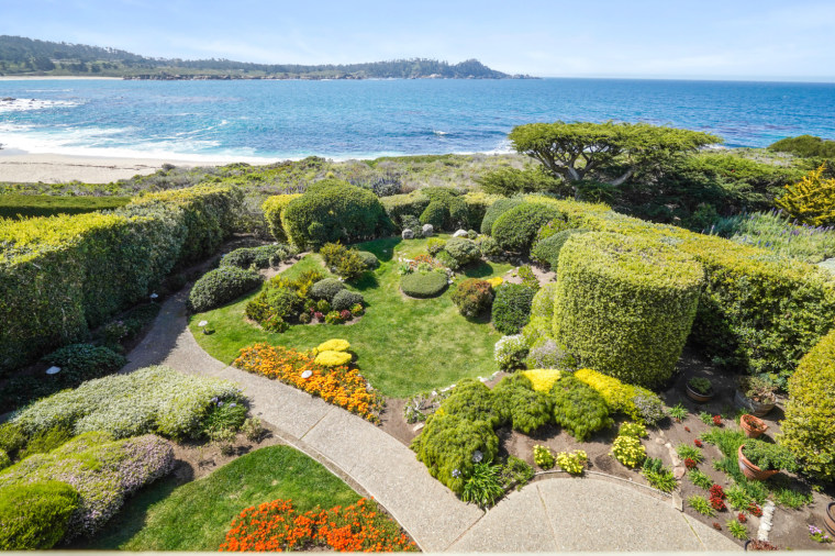 Betty White Carmel California beach vacation house for sale garden