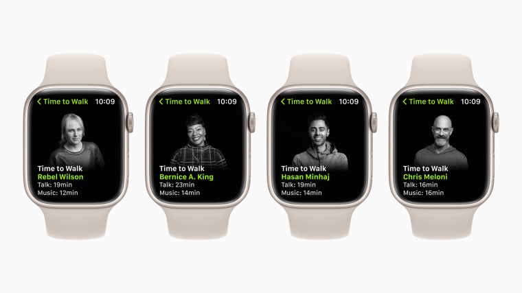 Apple Fitness+ introduces new workouts, trainers, and Time to Walk guest -  Apple