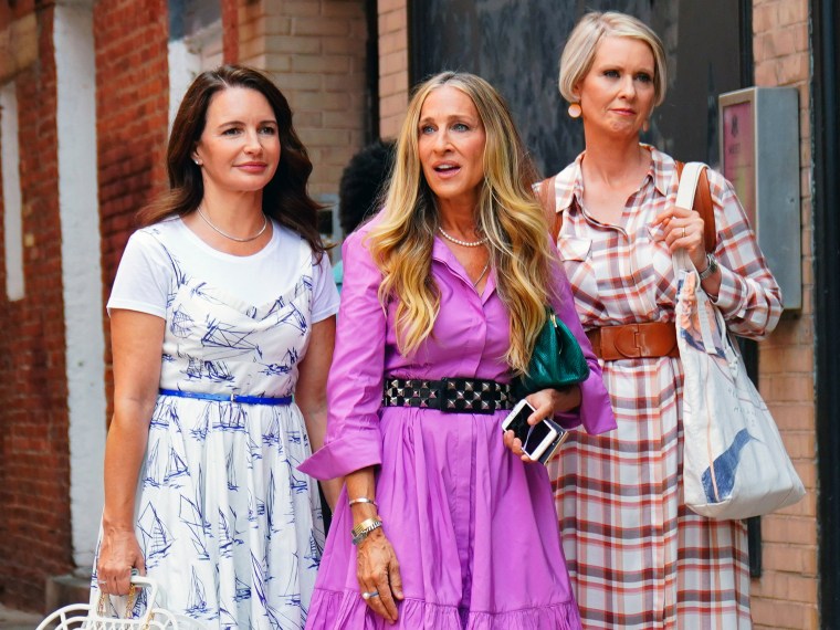 Kristin Davis, Sarah Jessica Parker and Cynthia Nixon