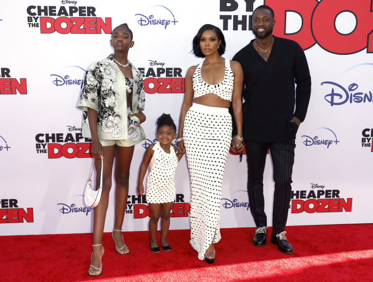 Gabrielle Union Coordinates with Her Stepdaughter, Zaya Wade, in