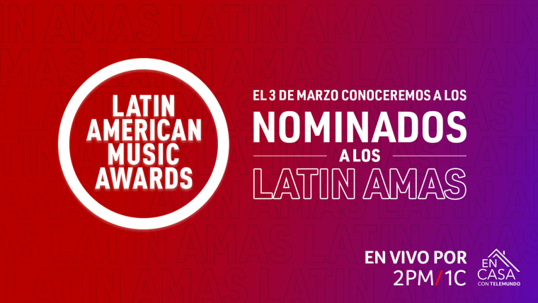 Latin American Music Awards 2022 anuncio nominados
