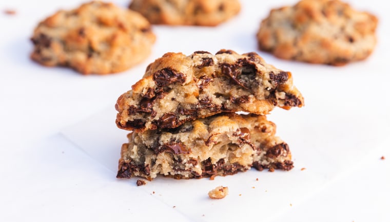 Levain's famous chocolate chip-walnut cookies.