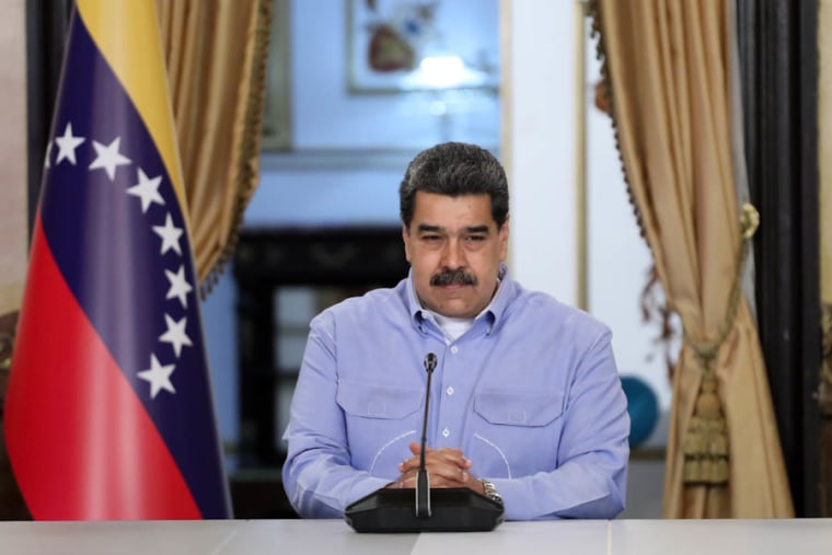 El presidente de Venezuela, Nicolás Maduro, durante una reunión con su Gabinete