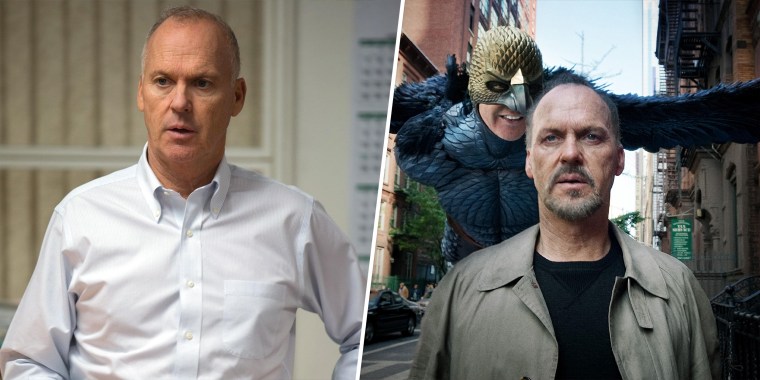 Michael Keaton cemented his legacy by starring in best picture winner "Spotlight" (left), which came a year after he won an Oscar for best actor for starring in the best picture "Birdman or (The Unexpected Virtue of Ignorance)."