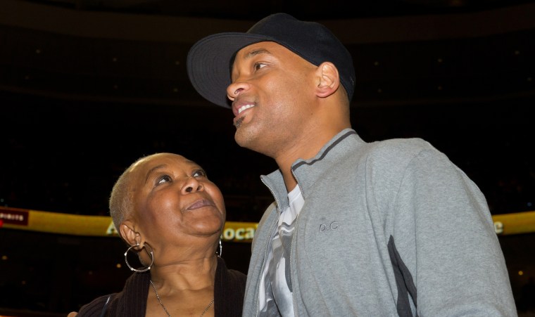 Will Smith and his mother Carolyn Smith