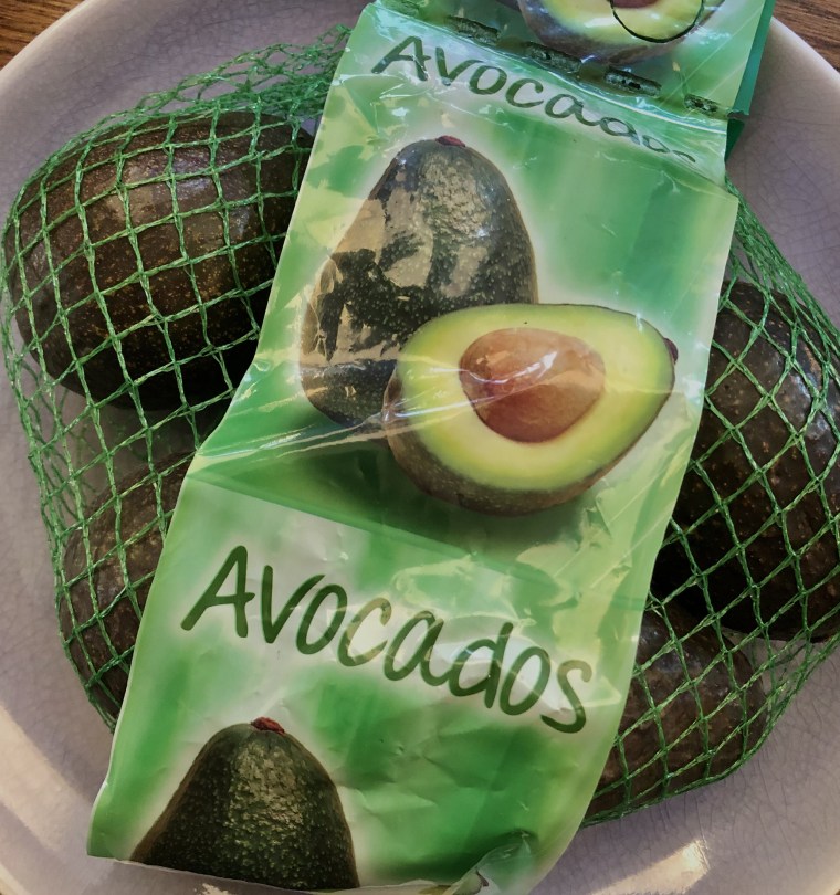 A bag of Avocados 