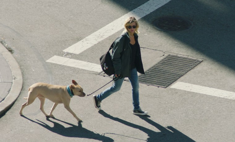 The final chapter of "Bad Vegan" shows Sarma Melngailis on a walk with her rescue dog Leo.