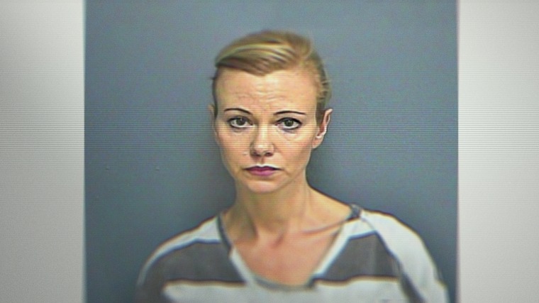 Sarma Melngailis' mugshot after her arrest. "Bad Vegan" details how disturbed she was by her appearance in the photo.